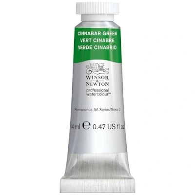 Image de Winsor &amp; Newton Professional Aquarelle 14ml 420 Vert Cinabre Série 2