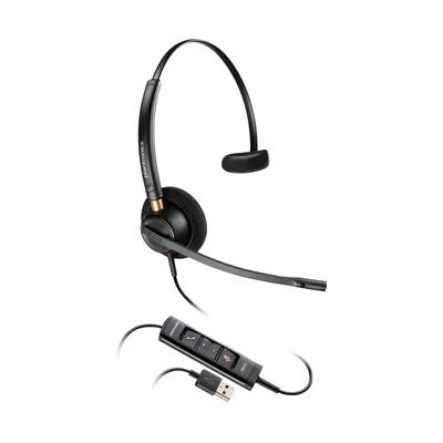 Image de POLY Micro casque EncorePro 515 monaural Certifié pour Microsoft Teams avec USB A Neuf