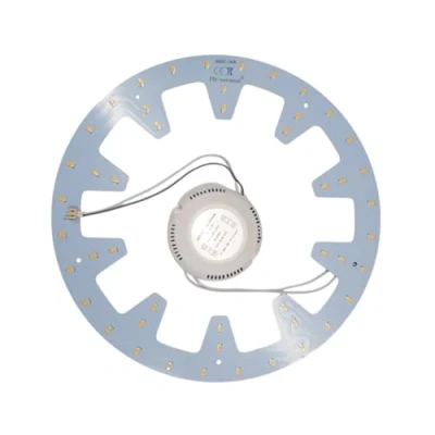 Image de Module LED Kit de transformation (intensité variable/non variable) pour Plafonnier Anneau lumineux rond Lampe tube (blanc chaud/lumière du jour) 24 W, blanc chaud.