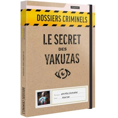 Image de Platonia Games Dossiers Criminels Le Secret des Yakuzas : Qui a tué Akira Fukada ? Jeu de Societe Escape Game d’Enquête Immersif et Collaboratif
