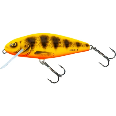 Image de Salmo Perch Floating Yellow Red Tiger 8cm (12g) Poisson nageurs