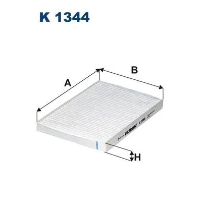 Image de FILTRON K 1344 Filtre d&#039;habitacle à particules 220 150 20