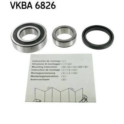 Image de SKF VKBA 6826 Kit de roulements roue avec bague d&#039;étanchéité 62 SUZUKI: Ignis 2, Wagon R+ II 3/5 portes, I