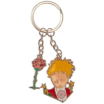 Image de Il Piccolo Principe Le Petit Prince Porte clés en métal, Multicolore, Taille Unique