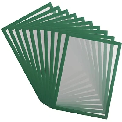 Image de Tarifold Es 195245 Magneto PRO 10 Cadre informatif magnétique A3 pour documents, avertissements, affiches, échange et insertion rapide Dos aimanté surfaces métalliques, vert, unités