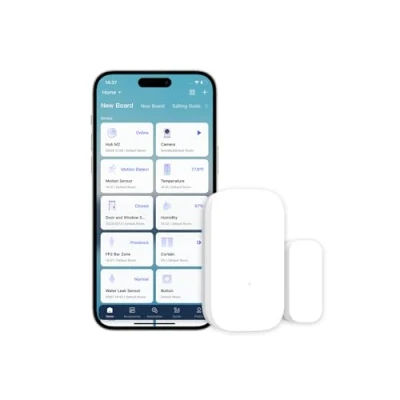 Image de AQARA Détecteur d&#039;Ouverture Porte/Fenêtre, NÉCESSITE HUB, Connexion Zigbee, sans Fil pour Système d&#039;Alarme et Domotique Intelligente, Compatible avec Apple HomeKit, Alexa, IFTTT