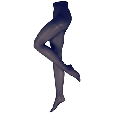 Image de Nur Die Femme Fit In Form Strumpfhose Collants sculpteurs, Bleu (Marine 351), FR : 48 (Taille fabricant 44 48/L) EU