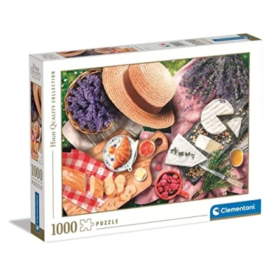 Image de Clementoni Un Goût de Provence Puzzle 1000 Pièces Jeu Patience et Réflexion Format Paysage Image Net 70 x 50 Cm À Partir 10 Ans