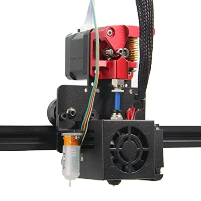 Image de Befenybay Upgrade Direct Dual Gear Extruder Support Kit Easy Print Filament Flexible pour imprimante 3D Creality Ender 5/Ender 5 Pro/Ender Plus (Plaque + Gear)