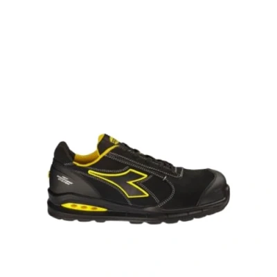 Image de Diadora Mixte Run Net Airbox Master Low S3 SRC ESD Basket, Noir, 44 EU