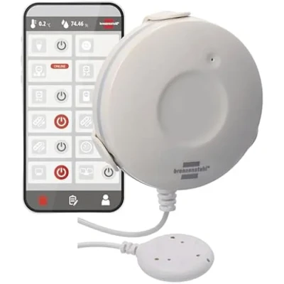 Image de Détecteur d&#039;eau BRENNENSTUHL WM CZ 01 Intelligent Notification push Protection inondations