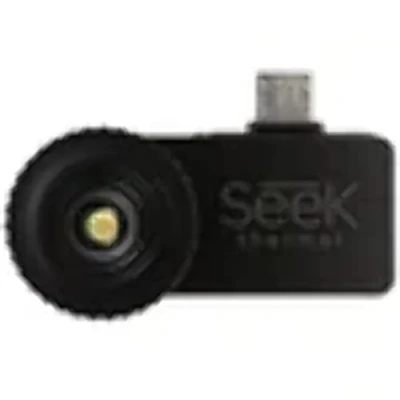 Image de Seek Thermal UW EAA Caméra Thermique Compact avec Connecteur Micro USB/Etui étanche pour Standard Range/Appareils Android Noir