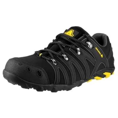 Image de Amblers Unisexe Fs23 Soft Shell Trainer Chaussures Travail Étanches Imperméable Noir 42