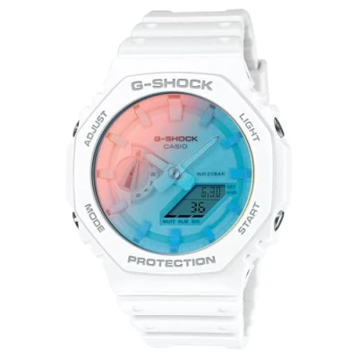 Image de G SHOCK GA2100 Unisex Montre à affichage digital, Taille: One Size, White