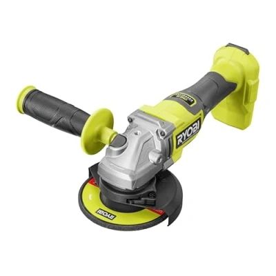 Image de RYOBI Meuleuse d&#039;angle 2 000 W diam. 230 mm 6 600 tr/min poignée arrière orientable 180 Soft Start Livrée avec 1 disque à ébarber le métal et clé de service EAG2000 G