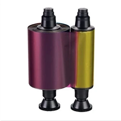 Image de For Zebra Ruban R3011 YMCKO pour imprimantes à Cartes Evolis Pebble Dualys 3 Securion, Compatible 200 Images