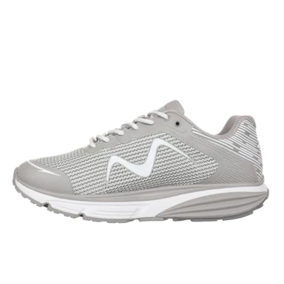 Image de MBT Colorado X Baskets de Sport pour Femme Style Moderne. Chaussures Course Anatomiques Confortables. Physiologiques Confort et Stabilité avec Semelle Courbée. Sneakers Running. Grise