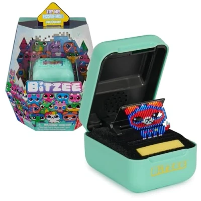 Image de Bitzee Mon Animal Interactif Digital 3D Que Vous Pouvez Vraiment Toucher Boîtier Electronique avec 15 Compagnons Interactifs +10 Sons Réactions et Jeux Jouet Enfant 5 Ans +