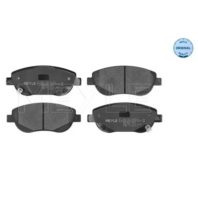 Image de MEYLE 025 249 4619/W Jeu de plaquettes frein ORIGINAL Quality Essieu avant avec indicateur d&#039;usure tôle anti bruit TOYOTA: Verso