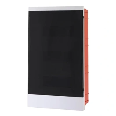 Image de Lion Electric boîte de distribution encastrée 3 rangées 36 modules sous IP40 pour pièces humides avec protection supplémentaire PE/N Borne en laiton, à fusibles sans halogène
