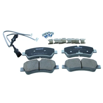Image de QUARO QP3817 Jeu de plaquettes frein contact signal d&#039;usure inclus FORD: Transit Custom V362 Minibus, V363 Сamion à Plateau / Сhâssis