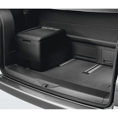 Image de VW Volkswagen Glacière Boîte Isotherme 32 L de Transport Sac Multivan Caravelle California Beach 7e0065400, d&#039;origine T6, Noir