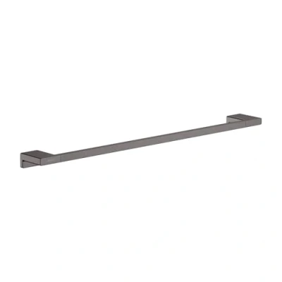 Image de hansgrohe AddStoris Porte serviettes 648 mm, noir chromé brossé, 41747340