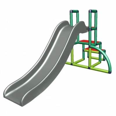 Image de move and stic pour Enfants Mon Premier Slide Toboggan Jouet Babyrutsche Coulissant de Jardin Moveandstic Pomme Verte / Vert/Rouge