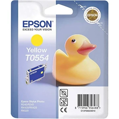 Image de Epson T0554 (C13T055440) Cartouche d&#039;encre jaune