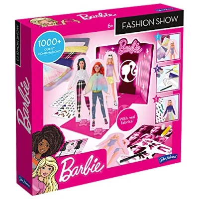 Image de John Adams , Barbie Fashion Show: Create your own cool catwalk with real fabrics! Arts &amp; Crafts Ages 6+