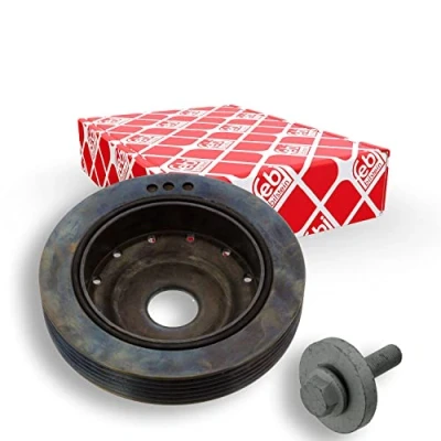 Image de FEBI BILSTEIN 45179 Poulie Damper 6PK 133,6 5 avec vis, pour vilebrequin RENAULT: Scénic 1, MEGANE LAGUNA 1
