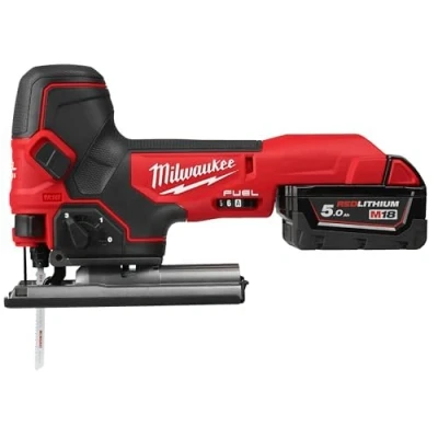 Image de Milwaukee Scie sauteuse FUEL poignée pommeau 18V 5.0Ah Li Ion course 25mm M18 FBJS 502X