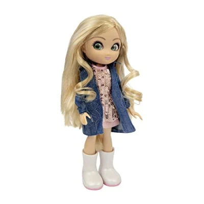 Image de UNIQUE EYES, Poupée de 25 cm Amy, avec leur regard qui te suit des yeux , vêtements, Jouet pour enfants dès 4 ans, MYM001