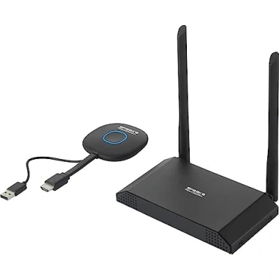Image de SpeaKa Professional SP VShare Système de présentation sans Fil 4K UHD Multi Viewer 4X, Fonction Tableau Blanc numérique