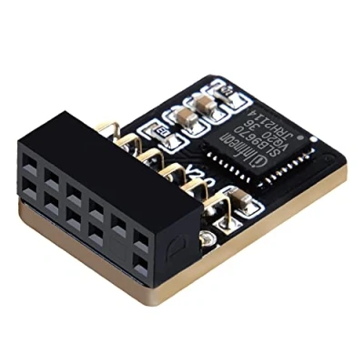 Image de NewHail TPM2.0 Module TPM SPI 12 Broches avec Infineon SLB 9670 pour Carte mère Gigabyte