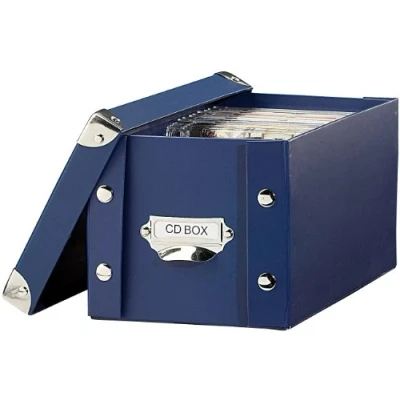 Image de Xcase Boîte Pearl Bleue darchivage pour CD