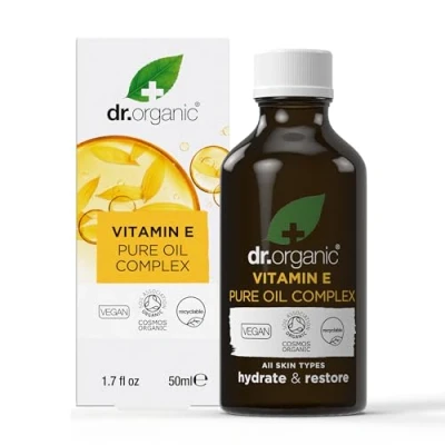 Image de Dr. Organic Complexe d&#039;Huiles Pures Bio à la Vitamine E 50 ml