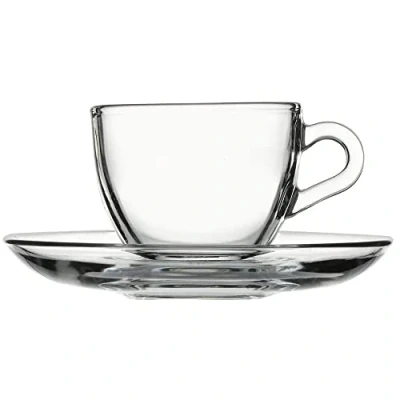 Image de Pasabahce Set de 6 tasses à expresso avec soucoupe Basic