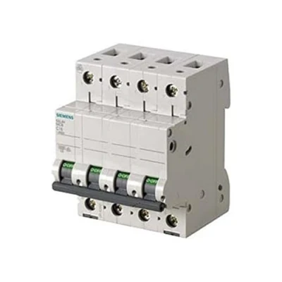 Image de SIEMENS 5sl6 Automatique magnetotermico 400 V 6 kA 4 pôles C 10 A