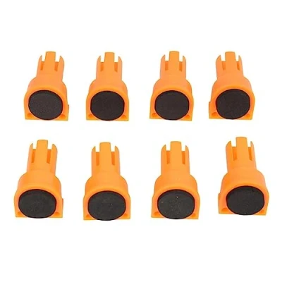 Image de TsoLay 8 Pcs Workbench Peg Brake Stops Bench Dog avec Œillets Inserts de Frein Banc en EVA Antidérapant pour Trous Chien 3/4&quot; un Essentiel L&#039;Atelier Menuiserie