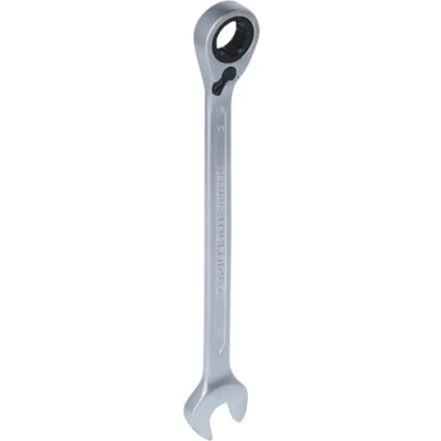 Image de BRILLIANT TOOLS BT013811 Clés polygonales à cliquet contre coudées, 11 mm [Powered by KS TOOLS]