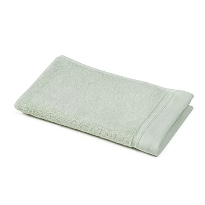 Image de Sowel® Serviettes d&#039;invité 30 x 50 cm, 100 % coton biologique, de qualité supérieure, fabriquées au Portugal, menthe