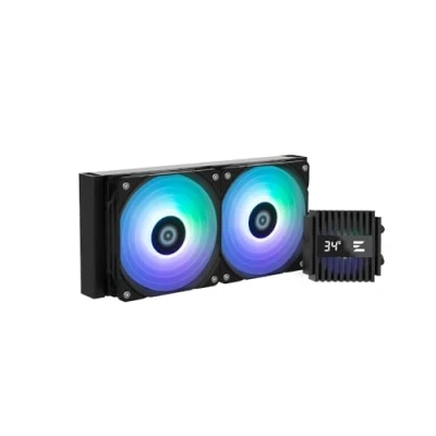 Image de Zalman ALPHA2 A24 BLACK système de refroidissement d&#039;ordinateur Processeur Refroidisseur liquide tout en un Noir Neuf