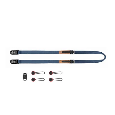 Image de Peak Design Leash sangle Caméra Numérique Cuir, Nylon Bleu Neuf