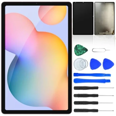 Image de NB+ Écran tactile LCD de rechange pour Samsung Galaxy Tab S6 Lite P610 P615 10,4&quot; 2020 unité d&#039;affichage numériseur panneau avant en verre noir avec outils