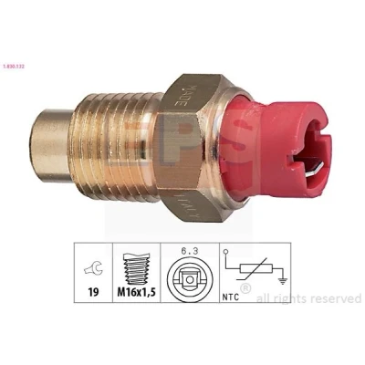 Image de EPS 1.830.132 Sonde De Température Liquide Refroidissement Made in Italy OE Equivalent FIAT: Cinquecento