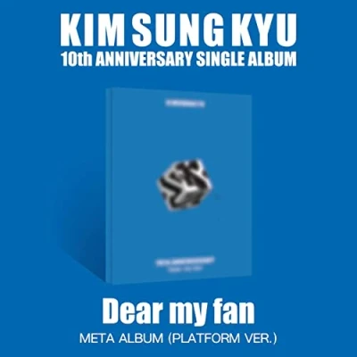 Image de KIM SUNG KYU Album unique du 10e anniversaire « Cher mon fan »