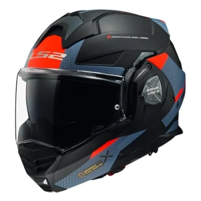 Image de LS2, Casque Moto modulable ADVANT X Oblivion Matt Black Blue, XS