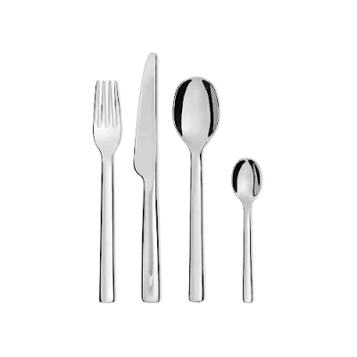 Image de Alessi Cutlery Set Ovale REB09S24 24 Piece by Ronan &amp; Erwan Bouroullec