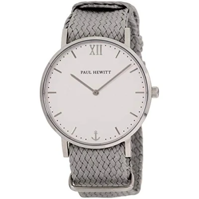 Image de PAUL HEWITT Mixte Adulte Analogique Quartz Montre avec Bracelet en Nylon PH SA S St W 18M